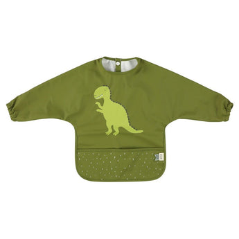 Trixie Waterproof Long Sleeve Bib | Recycled Polyester Easy Clean Mealtime - My Little Thieves