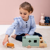 Trixie Wooden Ambulance Toy | Wooden Toys