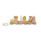 Trixie Wooden Animal Train Mrs. Cat | Fsc Certified Pull Along Toy