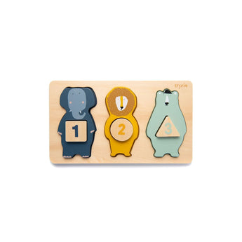 Trixie Wooden Counting Puzzle Toy | Wooden Toys