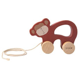 Trixie Wooden Pull Along Toy For Kids | Fsc Certified Toddler Gift - My Little Thieves