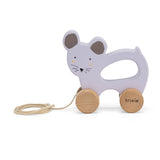 Trixie Wooden Pull Along Toy For Kids | Fsc Certified Toddler Gift - My Little Thieves
