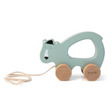 Trixie Wooden Pull Along Toy For Kids | Fsc Certified Toddler Gift - My Little Thieves