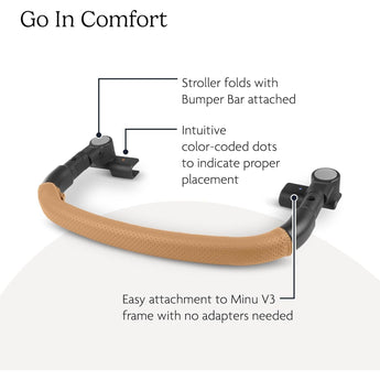 Upp Ababy Bumper Bar For Minu V3 | Stroller Comfort & Safety Accessory