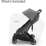 UPPAbaby Minu Duo Stroller Carbon Frame | Side By Side Double Compact Stroller