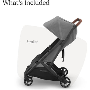 UPPAbaby Minu Duo Stroller Carbon Frame | Side By Side Double Compact Stroller