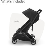 UPPAbaby Minu Duo Stroller Carbon Frame | Side By Side Double Compact Stroller