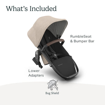 UPPAbaby Rumble Seat V3 Dillan Carbon Frame | Vista Second Seat Accessory