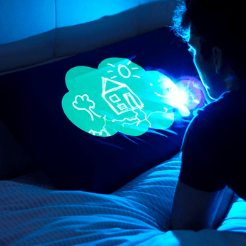 Glow Sketch Unicorn Pillowcase - 5060446714034