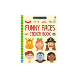 Usborne Publishing Ltd Funny Faces Sticker Book — Children's Book For Kids | Activity Book