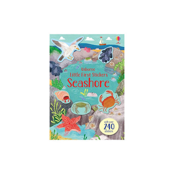 Usborne Publishing Ltd Little First Stickers Seashore ” Children's Book For Kids | Activity Book