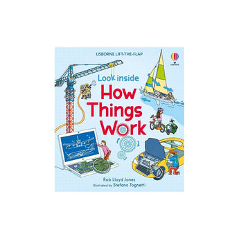 Usborne Publishing Ltd Look Inside How Things Work ” Children's Book For Kids | Books - My Little Thieves