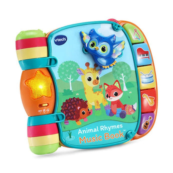 V Tech Animal Rhymes Music Book – Interactive Musical Fun For Kids | Baby