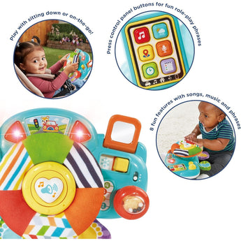 V Tech Baby Beep Beep Driver Steering Wheel | Interactive