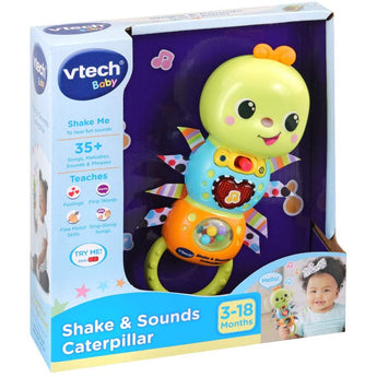 V Tech Shake & Sounds Caterpillar Rattle By V Techâ® | Eit