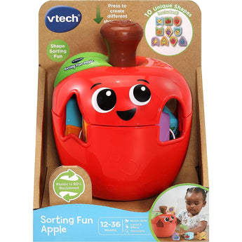 V Tech Sorting Fun Apple Educational Shape Sorter Toy | Baby