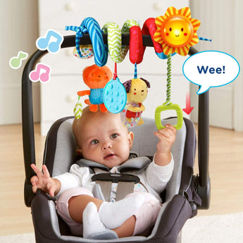 V Tech Sunny Days Musical Spiral Portable Baby Activity Toy | Eit