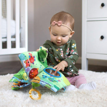 V Tech V Tech Turtles Busy Day Soft Book Interactive Learning For Babies | Infant