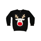 Wauw Capow Red Nose Black Sweatshirt | Sweatshirt Boy