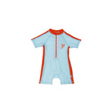 Zoocchini Short Sleeve Rashguard Swimsuit | Upf 50+ For Kids