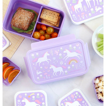 A Little Lovely Company Bento Lunch Box | Kids Multi Compartment Container - My Little Thieves