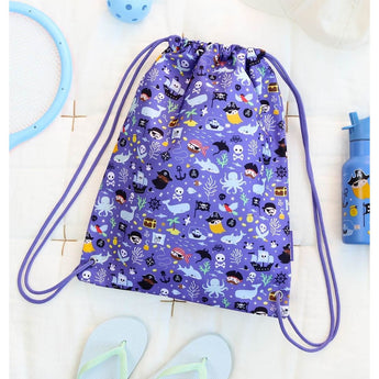 A Little Lovely Company Drawstring Bag Kids Storage Pouch - My Little Thieves