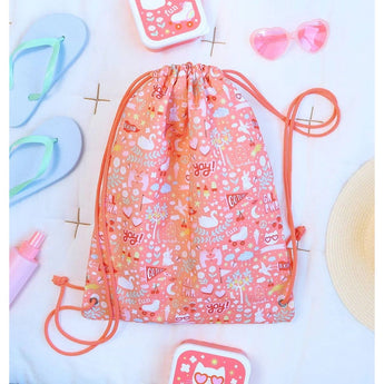 A Little Lovely Company Drawstring Bag Kids Storage Pouch - My Little Thieves