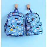 A Little Lovely Company Kids Backpack Insulated | School Bag With Snack Pocket - My Little Thieves