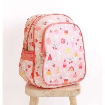A Little Lovely Company Kids Backpack Insulated | School Bag With Snack Pocket - My Little Thieves