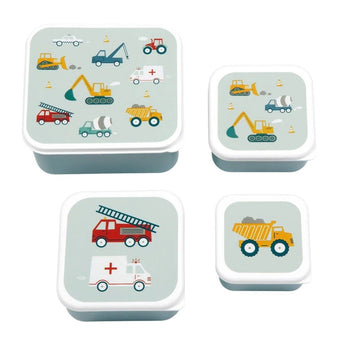 A Little Lovely Company Lunch And Snack Box Set | Kids Multi Piece Mealtime - My Little Thieves