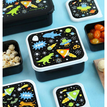 A Little Lovely Company Lunch And Snack Box Set | Kids Multi Piece Mealtime - My Little Thieves