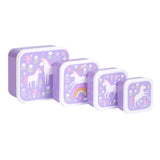 A Little Lovely Company Lunch And Snack Box Set | Kids Multi Piece Mealtime - My Little Thieves