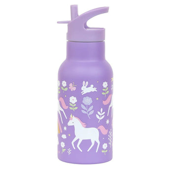 A Little Lovely Company Stainless Steel Water Bottle 350ml - My Little Thieves