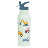 A Little Lovely Company Stainless Steel Water Bottle 500ml | Kids School Bottle - My Little Thieves