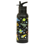 A Little Lovely Company Stainless Steel Water Bottle 500ml | Kids School Bottle - My Little Thieves