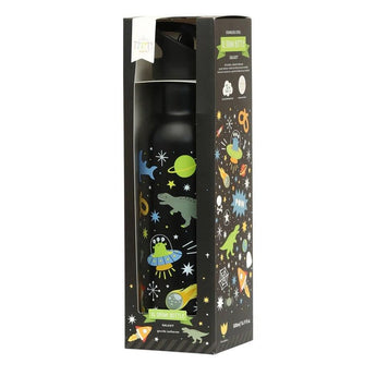 A Little Lovely Company Stainless Steel Water Bottle 500ml | Kids School Bottle - My Little Thieves