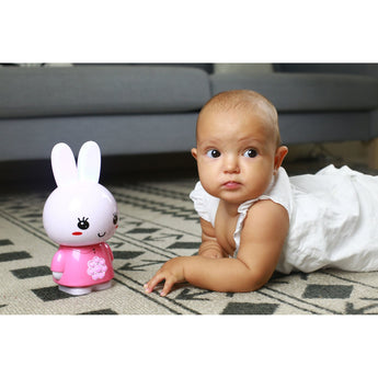 Alilo - Honey Bunny, G6 – Blue | With over 60 popular nursery rhymes and bedtime stories | Night Light for Kids, Rechargeable | 10 M+ - My Little Thieves