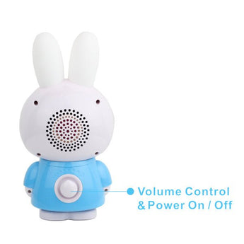 Alilo - Honey Bunny, G6 – Blue | With over 60 popular nursery rhymes and bedtime stories | Night Light for Kids, Rechargeable | 10 M+ - My Little Thieves