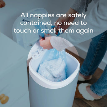 Angelcare 3 Pack Refill Octagonal Grey Blue | Active - My Little Thieves