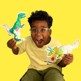 Ara Creative Inflatable Coloring Dinos | Kids Art Craft - My Little Thieves