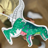 Ara Creative Inflatable Coloring Dinos | Kids Art Craft - My Little Thieves
