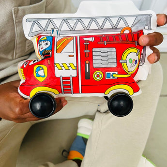 Ara Creative Inflatable Coloring Firefighter Policeman - My Little Thieves