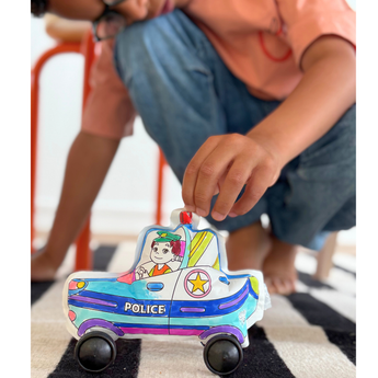 Ara Creative Inflatable Coloring Firefighter Policeman - My Little Thieves