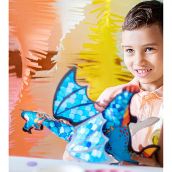 Ara Creative Inflatable Coloring Giant Dragon | Kids Art - My Little Thieves