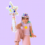 Ara Creative Inflatable Coloring Magic Wand Led Crown - My Little Thieves