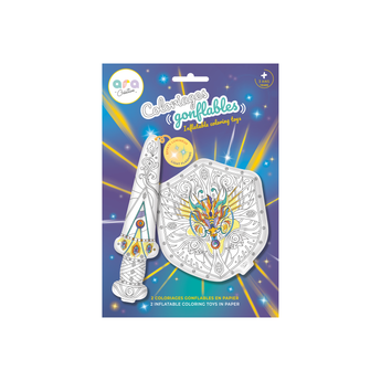 Ara Creative Inflatable Coloring Sword Led & Shield | Kids - My Little Thieves