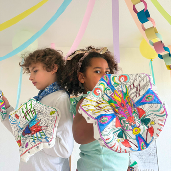 Ara Creative Inflatable Coloring Sword Led & Shield | Kids - My Little Thieves