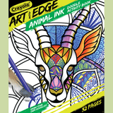 Art With Edge, Animal Ink Doodle Activity Book - My Little Thieves
