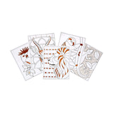 Art With Edge, Animal Ink Doodle Activity Book - My Little Thieves