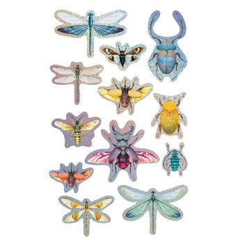 Avenir - 3D Stickers 10 pack - Butterfly Multicolour | These beautiful and realistic - looking 3D stickers pop out to showcase a gorgeous collection. | ages 3+ - My Little Thieves